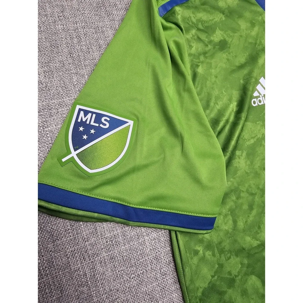 Seattle Sounders FC Jersey Mens XL Green MLS Soccer Adidas ClimaCool XBOX Shirt